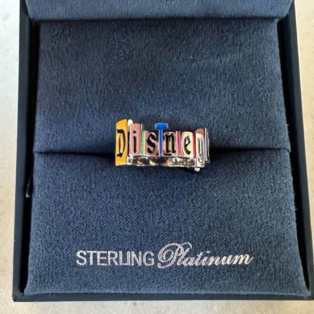 Crislu Disneyland Marquee Ring